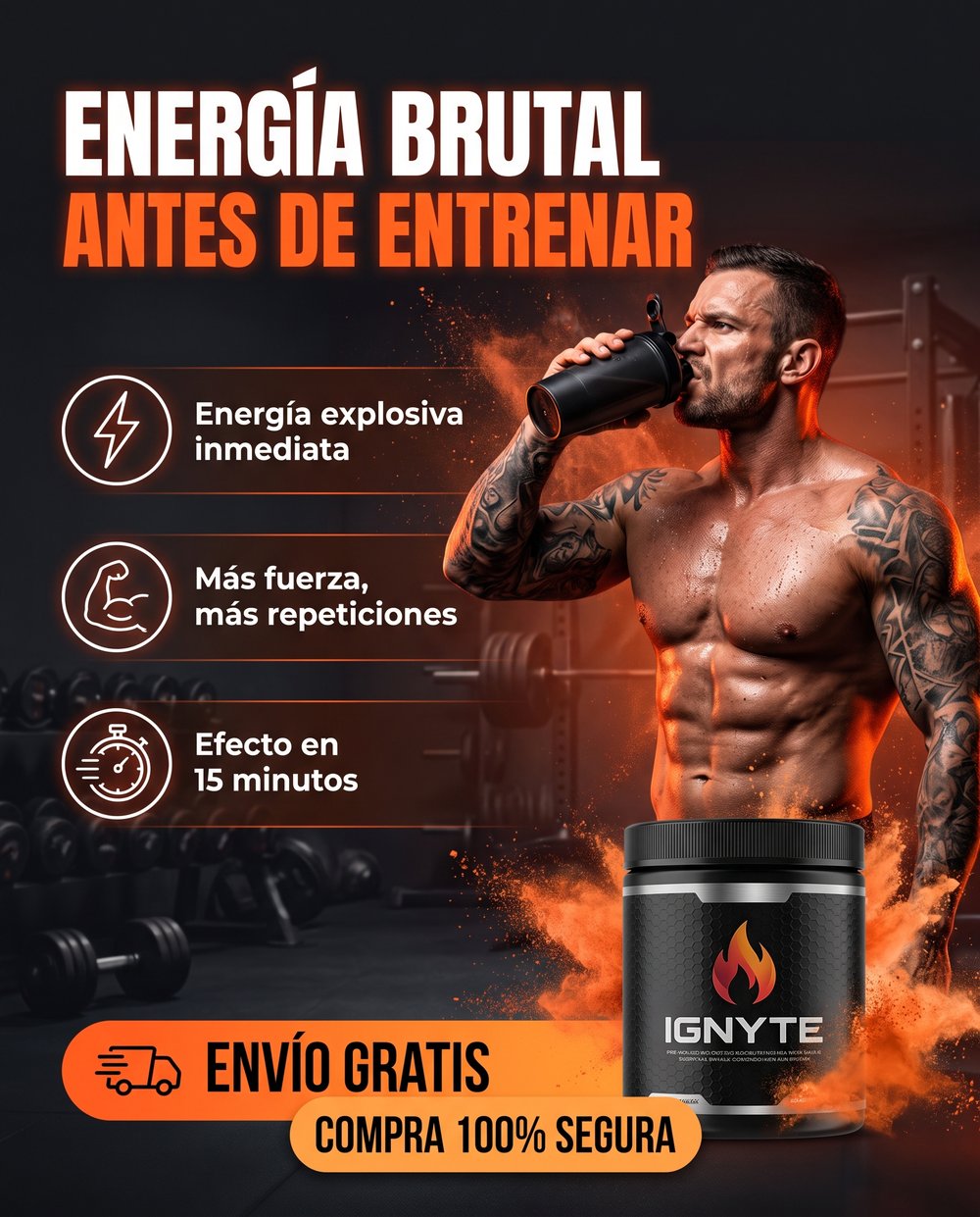 Anuncio de IGNYTE generado con IA